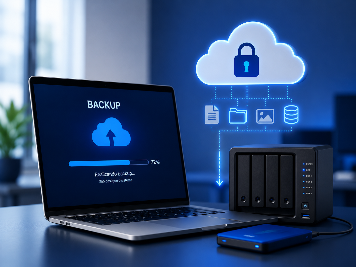 Backup testado e recuperação de dados